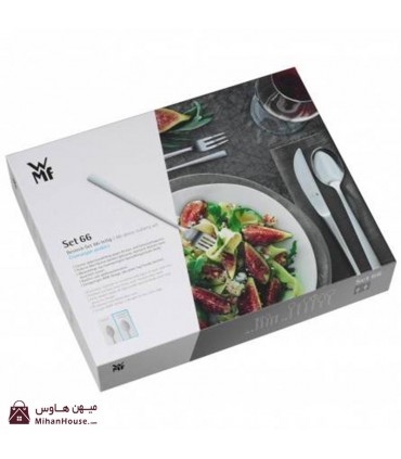 ست قاشق و چنگال 66 پارچه دبلیو ام اف مدل LINUM Cromargan