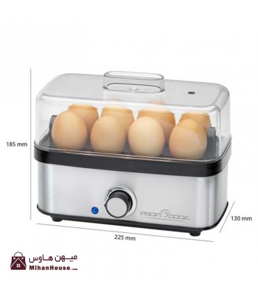 تخم مرغ پز 8 تایی پروفی کوک مدل PC-EK 1139