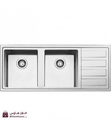 سینک ظرفشویی اسمگ مدل  LD116D-2