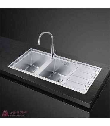 سینک ظرفشویی اسمگ LD116D-2