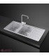 سینک ظرفشویی smeg مدل  LD116D-2