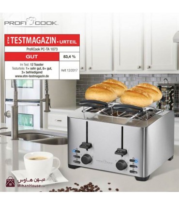 توستر 4 تایی پروفی کوک مدل PC-TA 1073