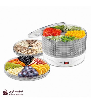 میوه خشک کن 9 طبقه سنکور مدل SFD 1209WH