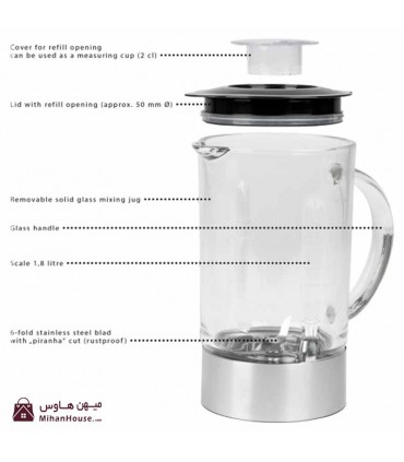 مخلوط کن پروفی کوک مدل PC-UM 1006