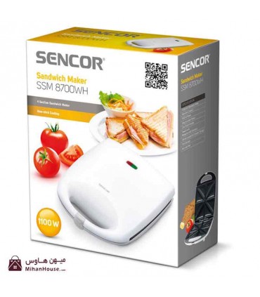 ساندویچ ساز سنکور مدل SSM 8700WH